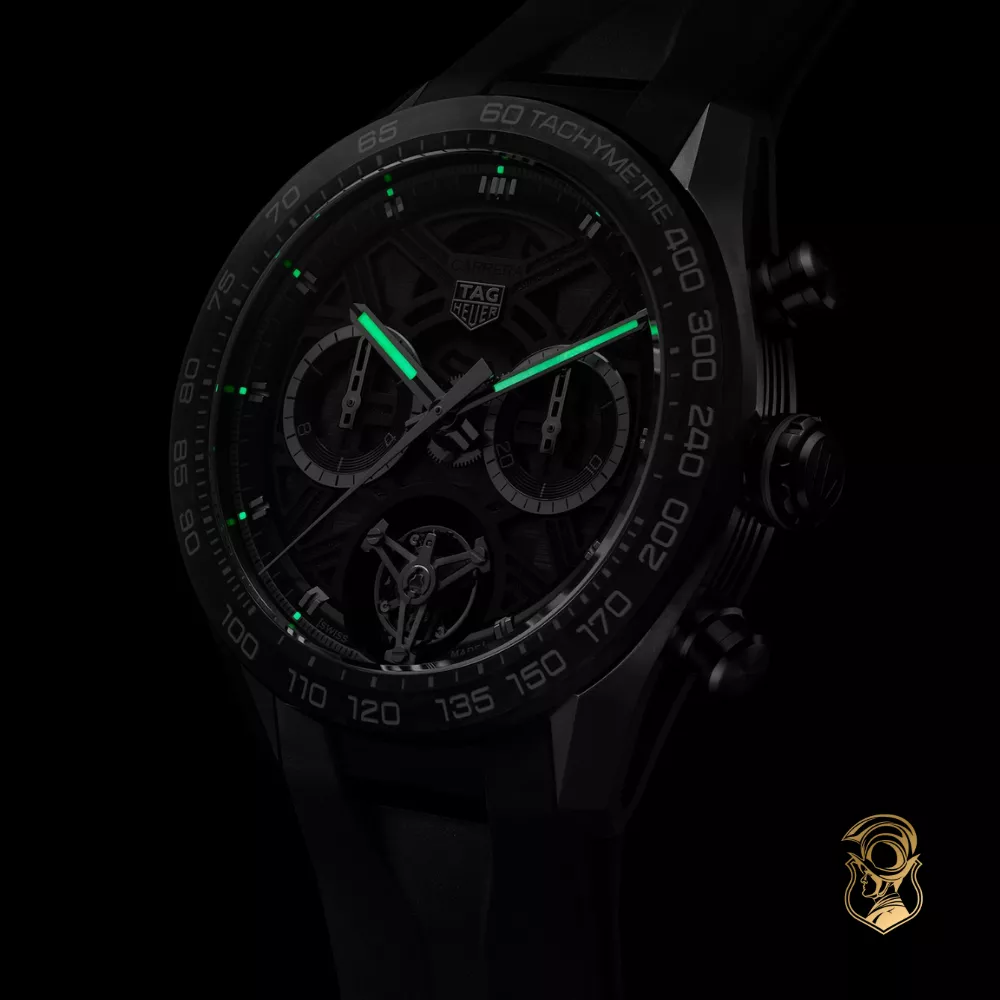 Tag Heuer Carrera CBU5080.FT6272 Tourbillon Extreme Sport Watch 44mm