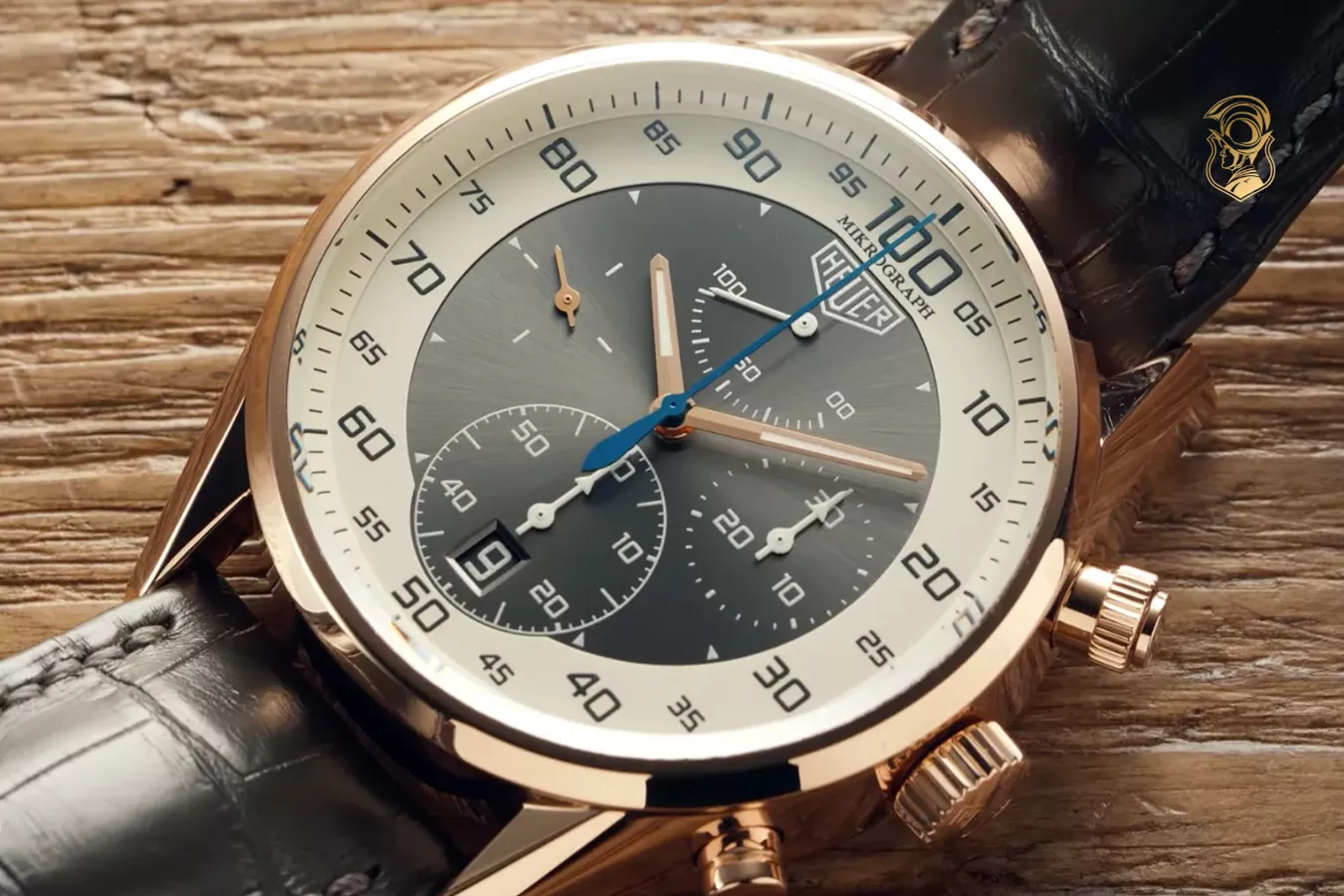 TAG Heuer Carrera Mikrograph 100 đồng hồ có tần số dao động cao