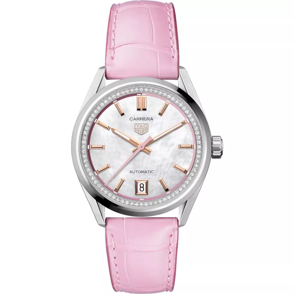 TAG Heuer Carrera Pink Automatic Ladies Watch 36mm