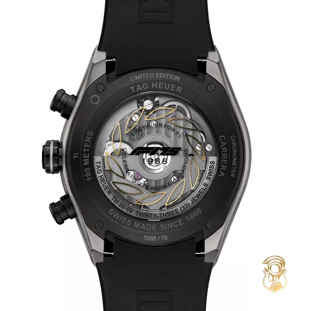 Tag Heuer Carrera CBU5051.FT6272 F1 75th Anniversary Limited Edition Watch 44mm