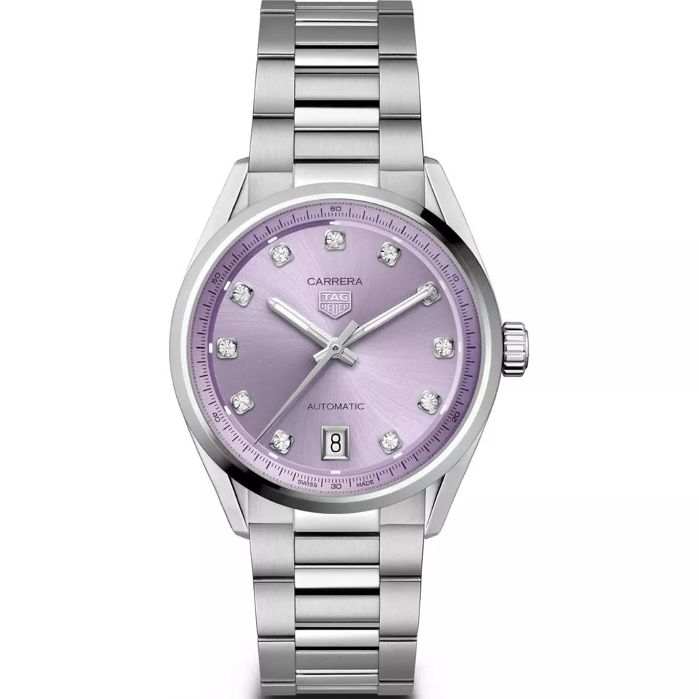 Tag Heuer Carrera WBN2319.BA0001 Date Automatic Watch 36mm