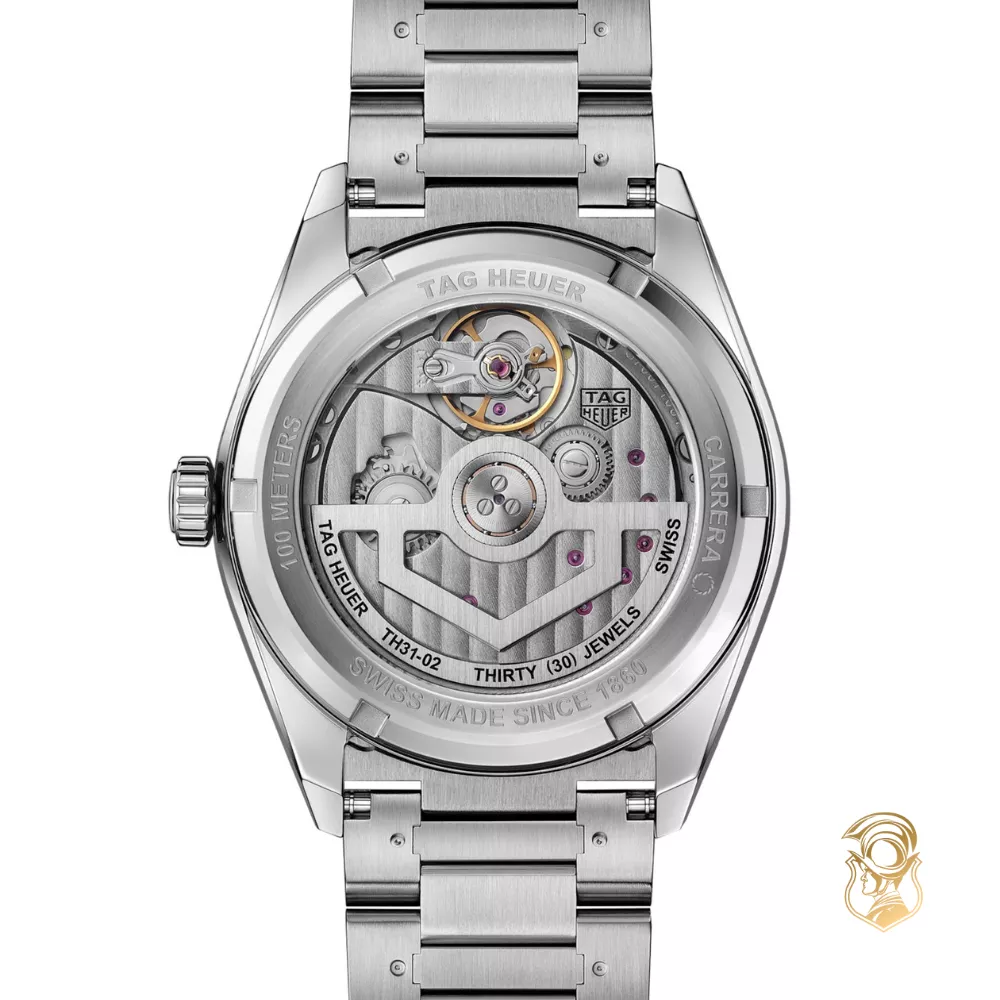 Tag Heuer Carrera WDA2111.BD0001 Day-Date Automatic Watch 41mm