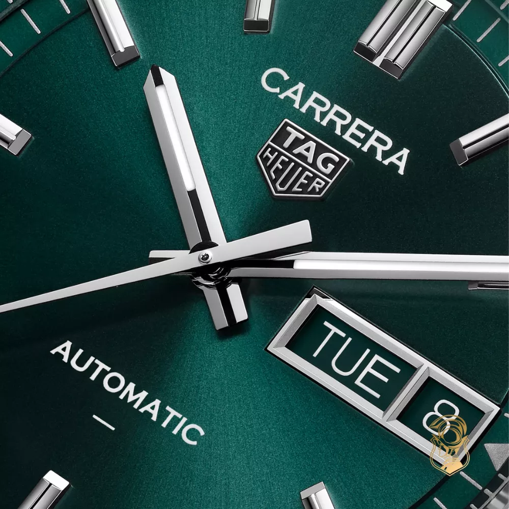 Tag Heuer Carrera WDA2115.BA0043 Day-Date Automatic Watch 41mm