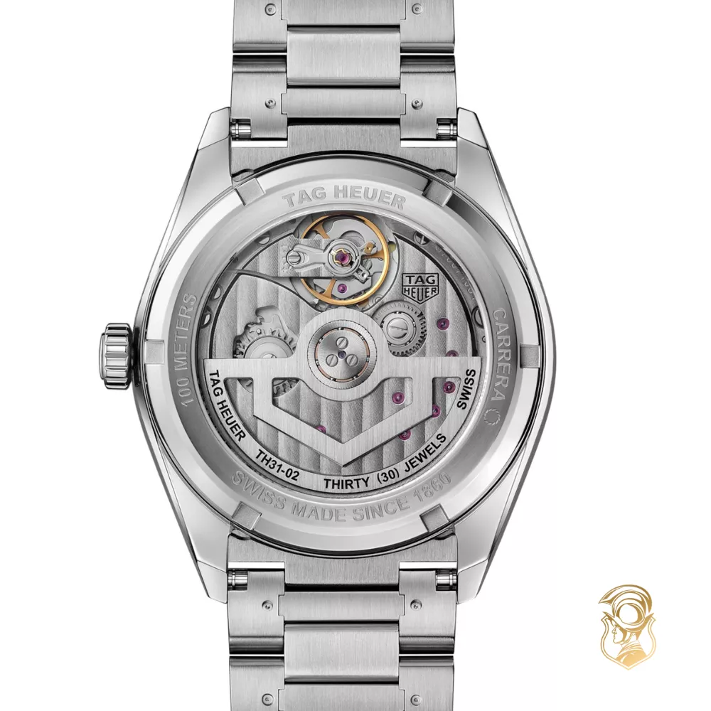 Tag Heuer Carrera WDA2115.BA0043 Day-Date Automatic Watch 41mm