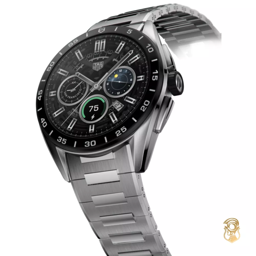 TAG Heuer Connected Silver-Tone Calibre E4 Watch 45mm