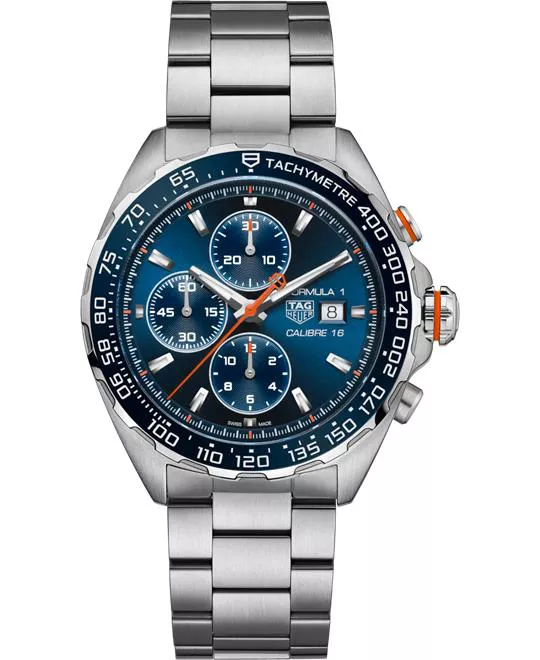 TAG Heuer Formula 1 Blue-Tone Chronograph Watch 44mm