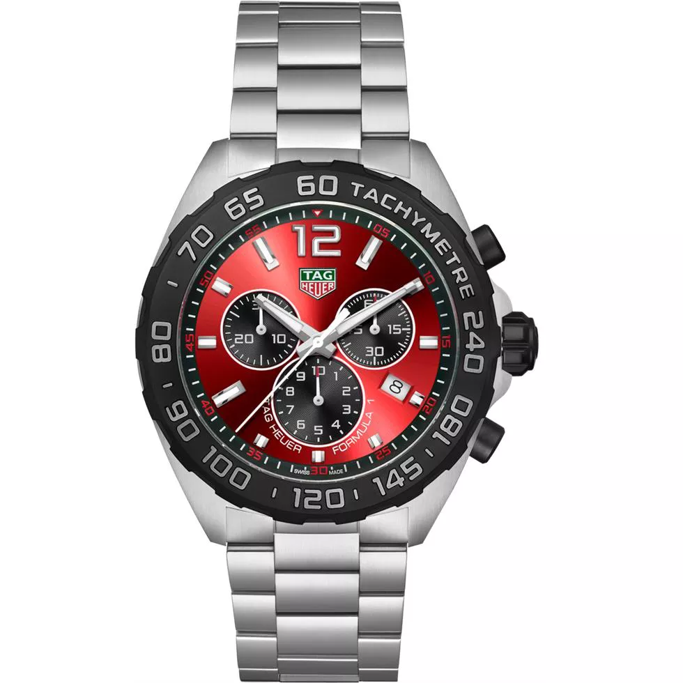 TAG Heuer Formula 1 Chronograph Men Watch 43mm 