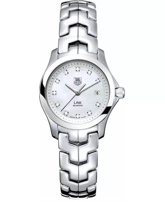 Tag Heuer Link WJF1317.BA0572 Diamond Accented  27mm