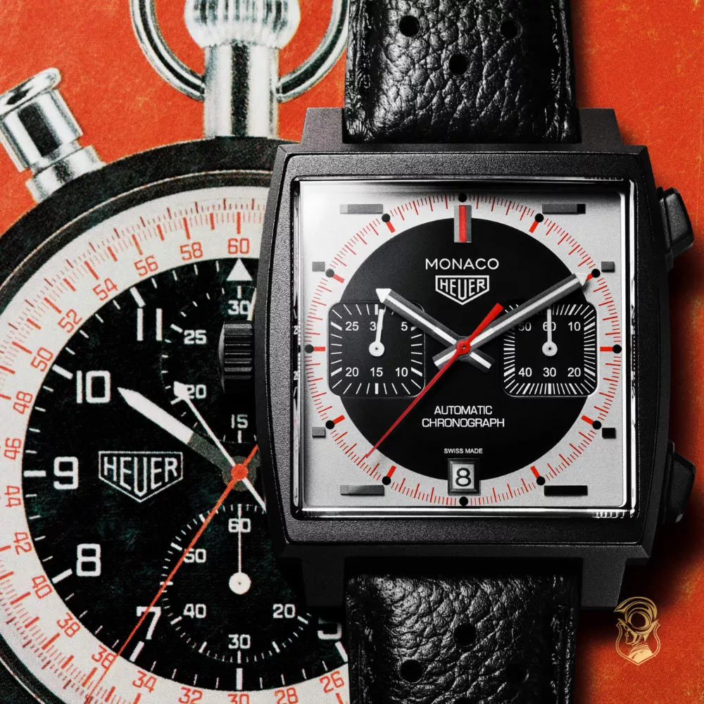 Tag Heuer Monaco CAW218F.FC6356 Chronograph Stopwatch Limited Watch 39mm
