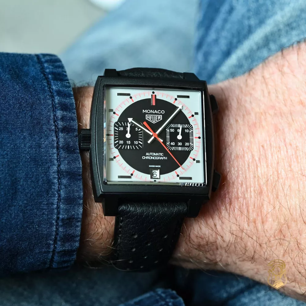 Tag Heuer Monaco CAW218F.FC6356 Chronograph Stopwatch Limited Watch 39mm