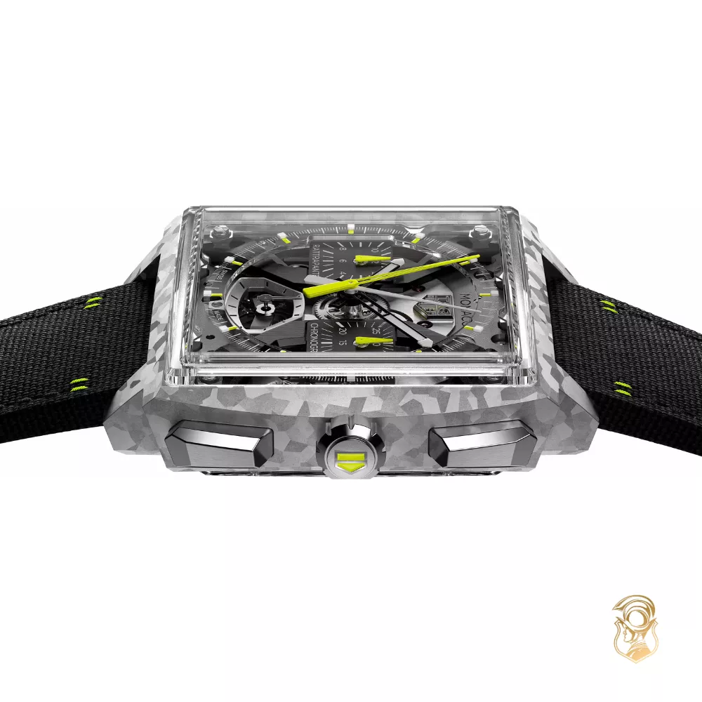 Tag Heuer Monaco Split-Seconds Chronograph Watch 41mm