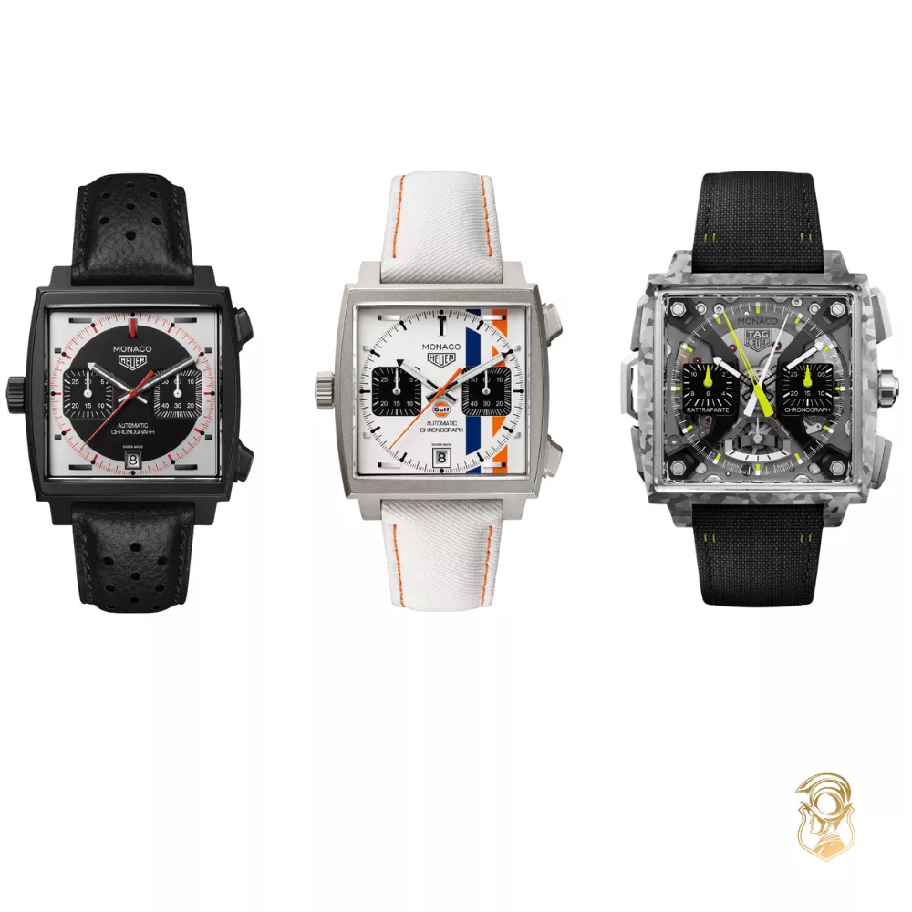 Tag Heuer Monaco Split-Seconds Chronograph Watch 41mm
