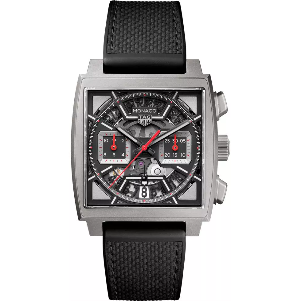 TAG Heuer Monaco Titanium Chronograph Watch 39mm