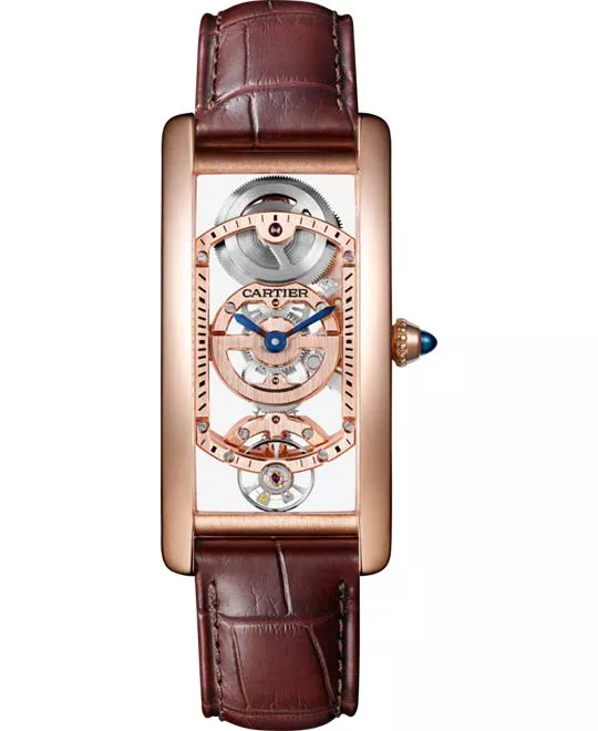 Cartier Tank WHTA0008 Pink Watch 33.75mm