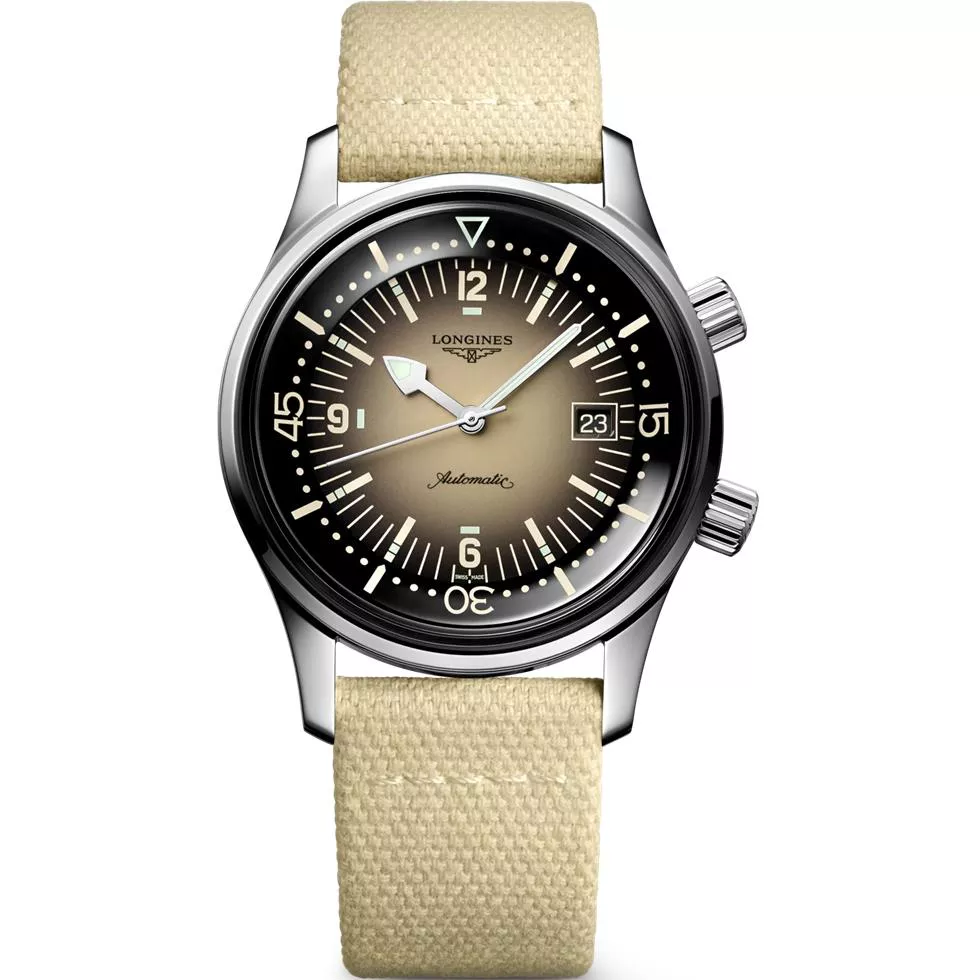 The Longines Legend L3.774.4.30.2 Diver Watch 42mm