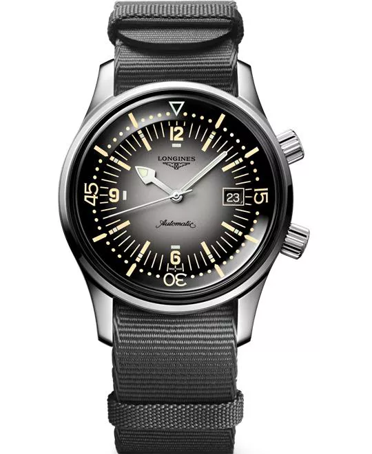 The Longines Legend L3.774.4.70.2 Diver Watch 42mm