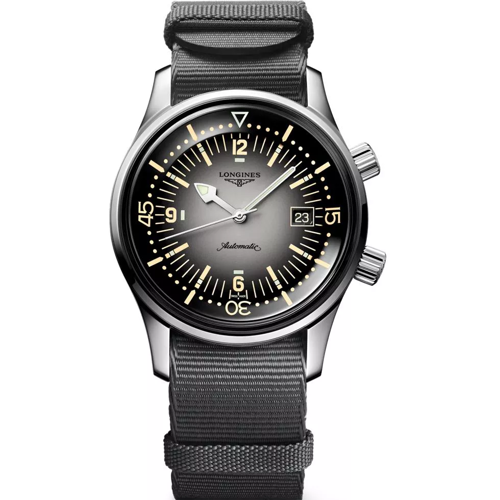 The Longines Legend L3.774.4.70.2 Diver Watch 42mm