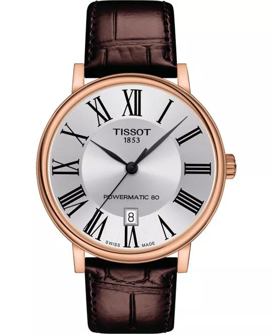 Tissot Carson Automatic Rose Gold - Tone Watch 40mm