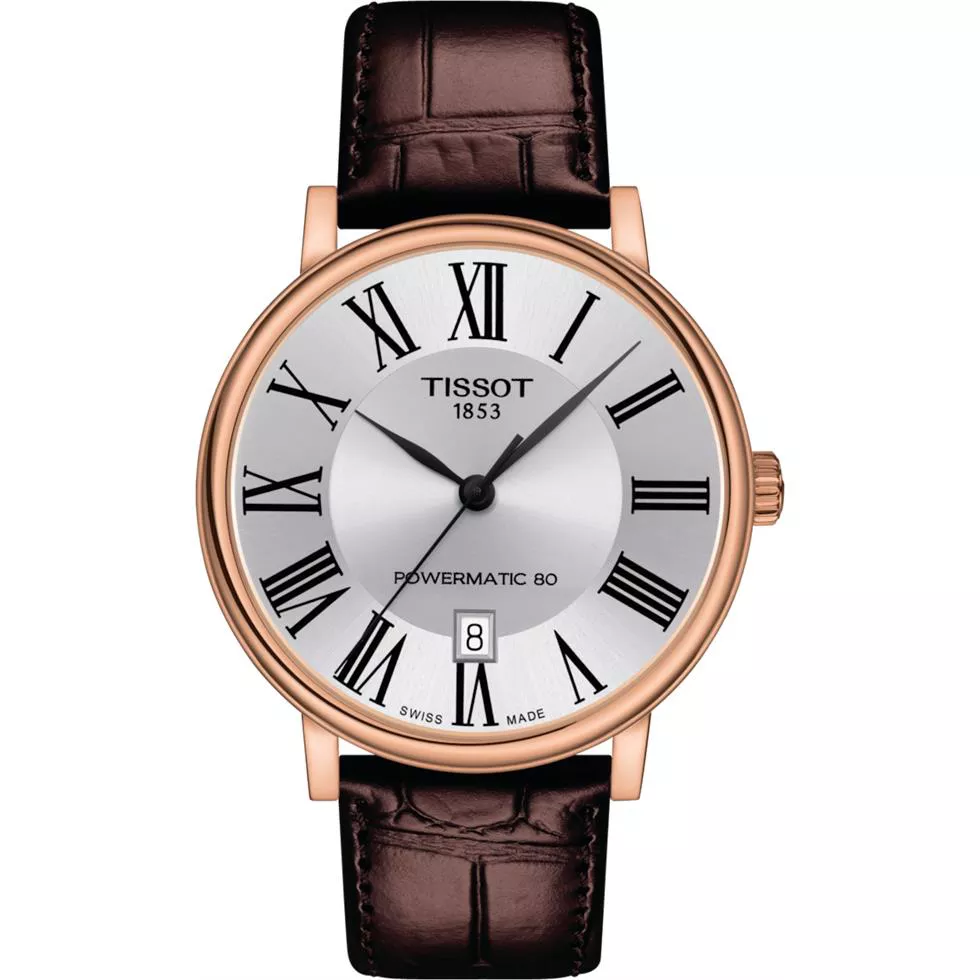 Tissot Carson Automatic Rose Gold - Tone Watch 40mm