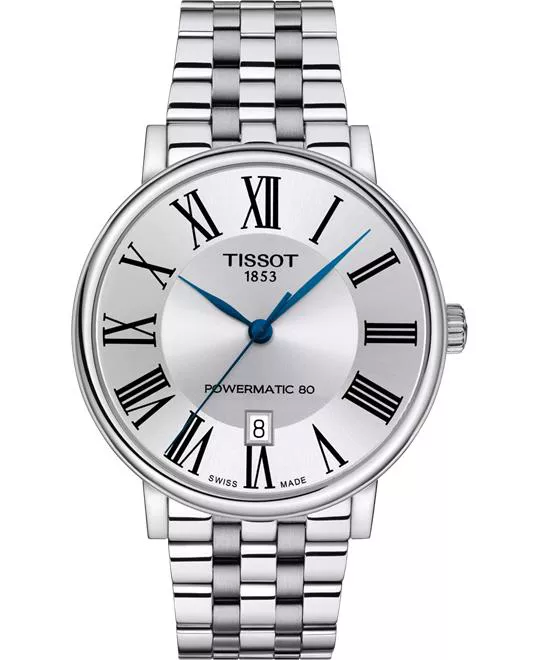 Tissot Carson T122.407.11.033.00 Premium Powermatic 80 Watch 40mm