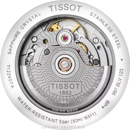 TISSOT CARSON T122.407.11.051.00 PREMIUM POWER 80 40mm