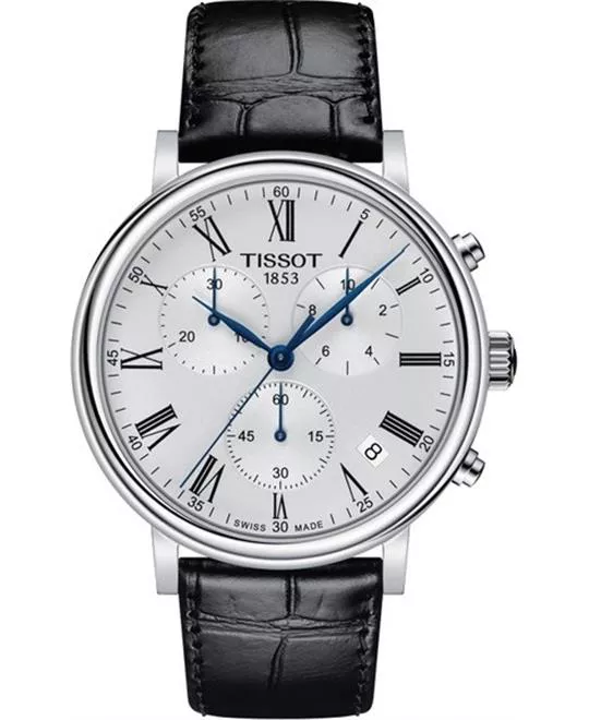 Tissot Carson T122.417.16.033.00 Premium Silver Watch 41MM
