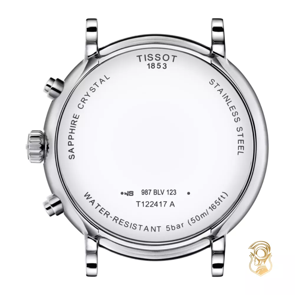 Tissot Carson T122.417.16.033.00 Premium Silver Watch 41mm