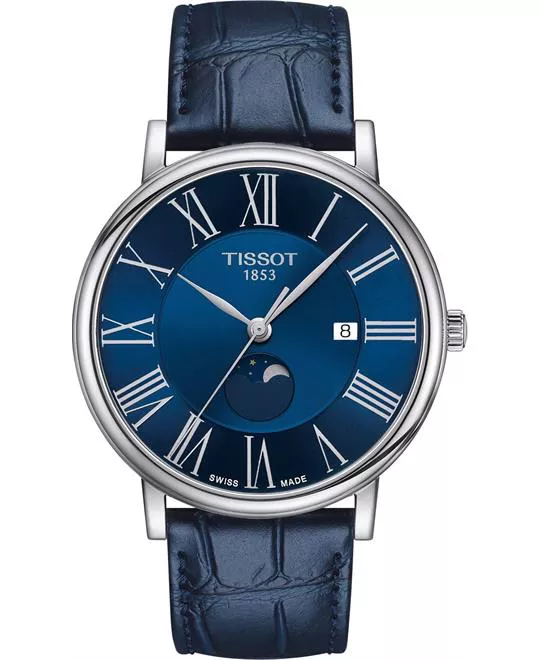 Tissot Carson T122.423.16.043.00 Moonphase Watch 40mm