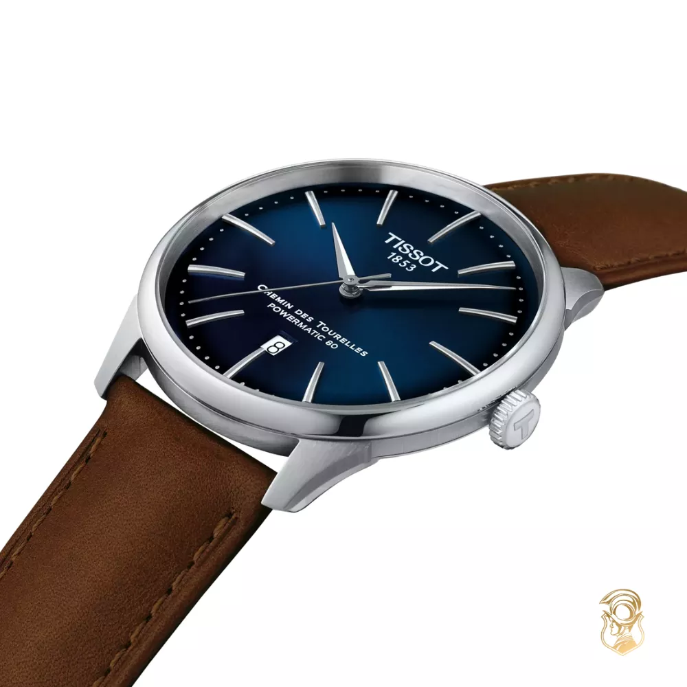 Tissot Chemin Des T139.407.16.041.00 Tourelles Powermatic 80 42mm
