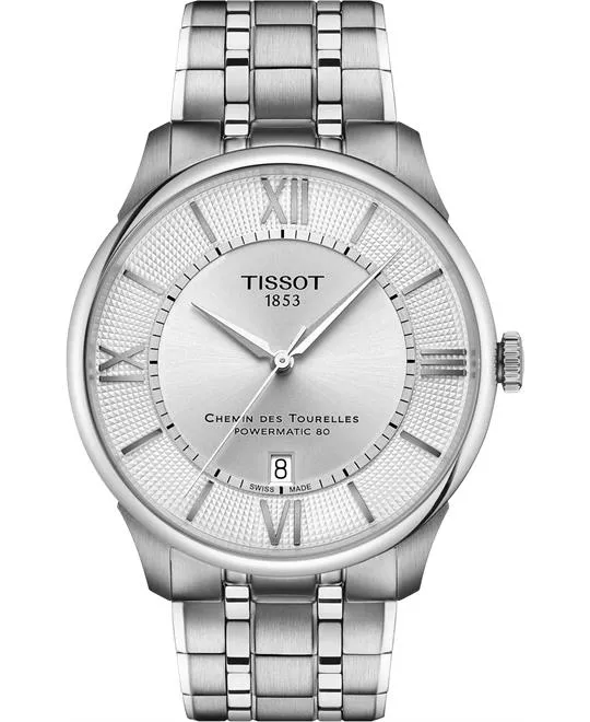 Tissot Chemin Des Tourelles T139.407.11.038.00 Silver-Tone Watch 42mm