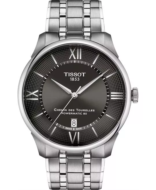 Tissot Chemin Des Tourelles T139.407.11.068.00 Silver-Tone Watch 42mm