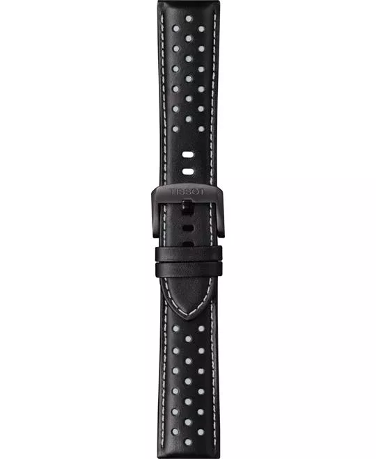 Tissot Chrono XL Black Leather Strap 22mm
