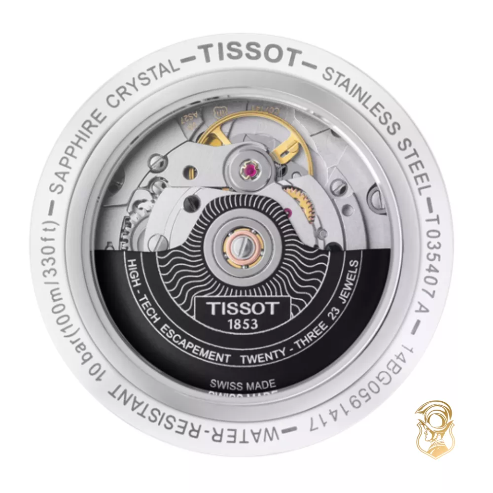 Tissot Couturier T035.407.16.051.02 Powermatic 80 Watch 39mm