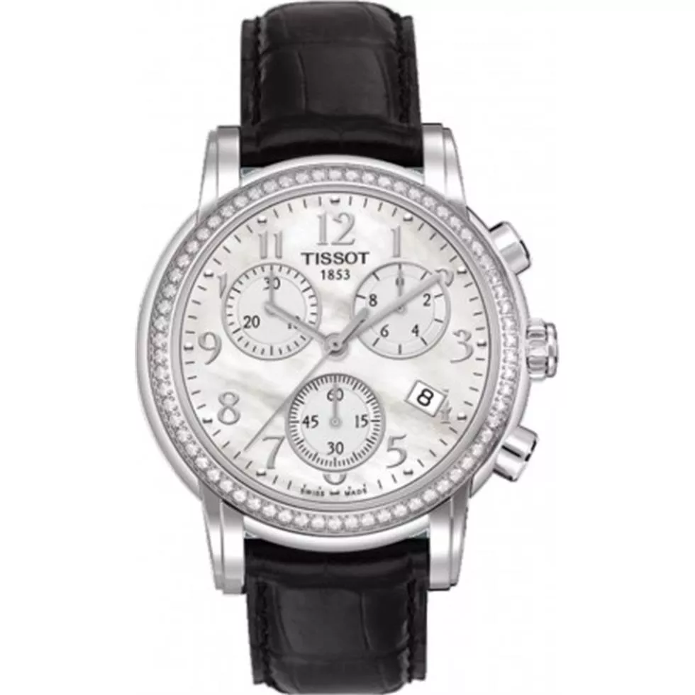 Tissot Dressport T050.217.16.112.01 Diamond Watch 35mm