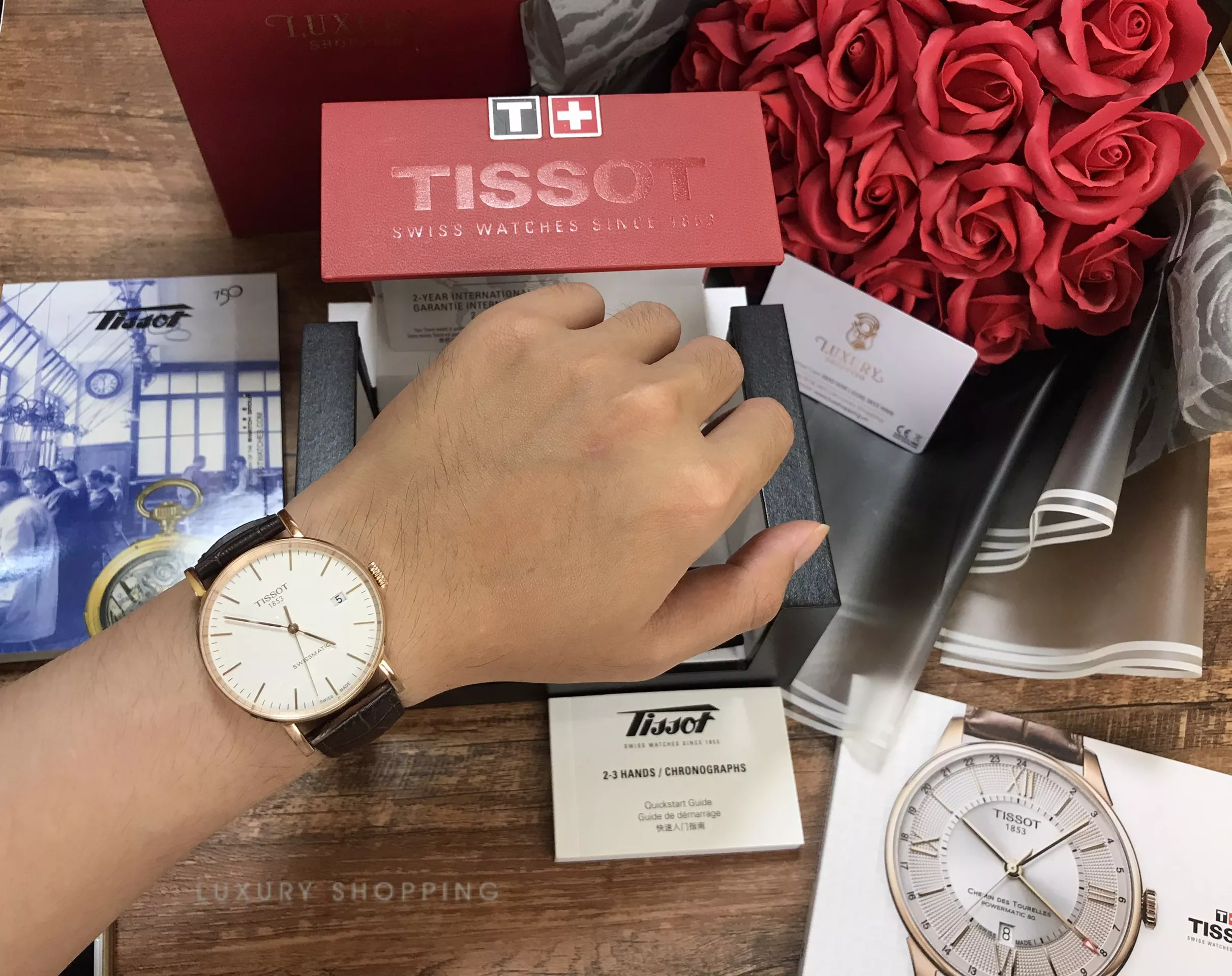 TISSOT EVERYTIME T109.407.36.031.00 WATCH 40MM