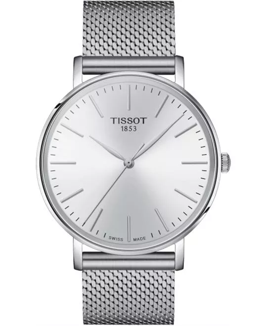 Tissot Everytime Silver Dial Watch 40MM