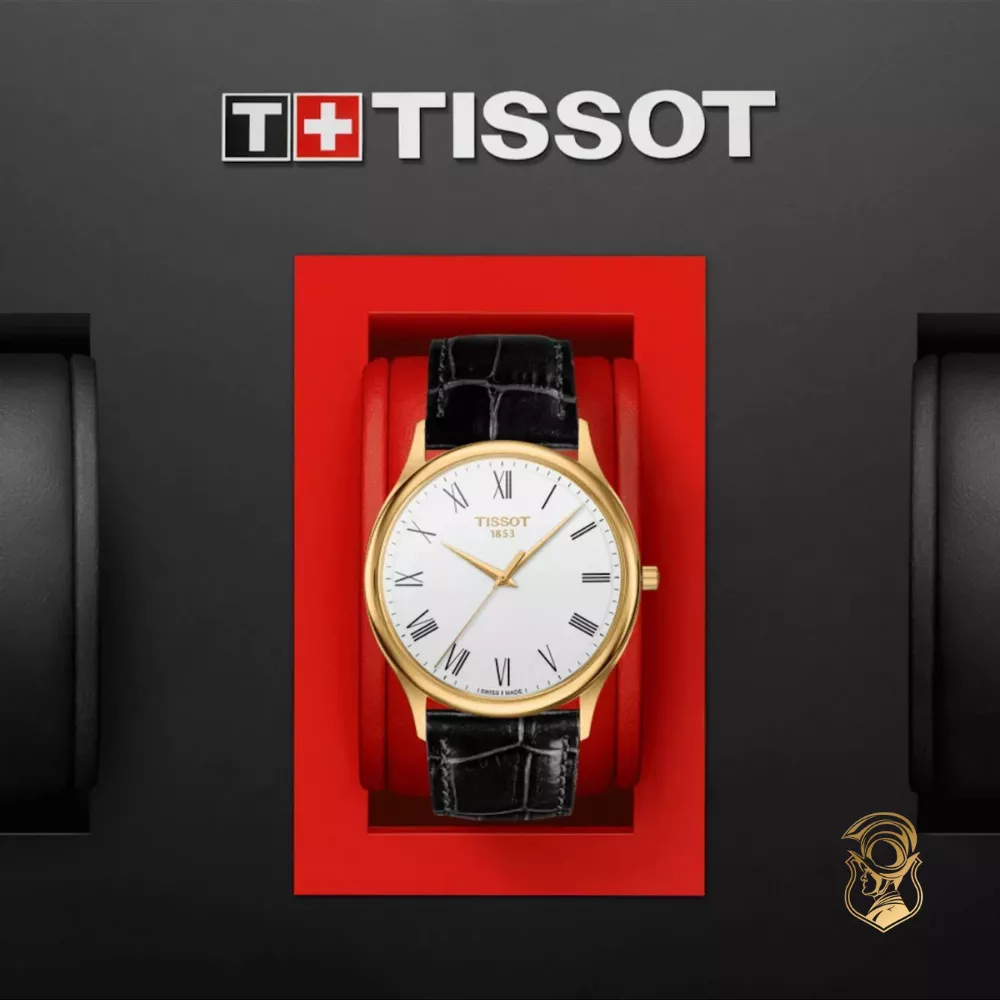 Tissot Excellence T926.410.16.013.00 18K Gold Watch 40mm