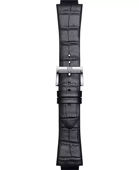 Tissot Generosi-T Black Leather Strap 24/15mm