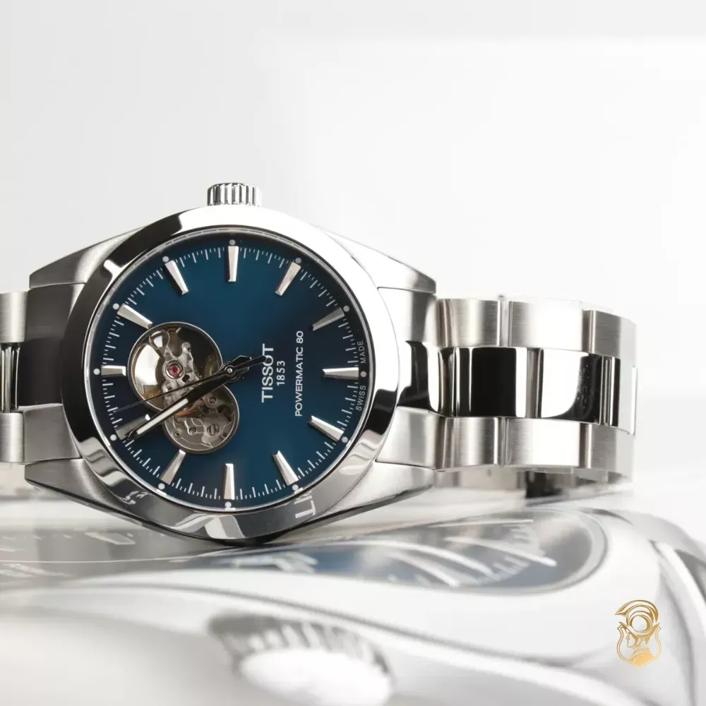 Tissot Gentleman T127.407.11.041.01 Powermatic 80 Open Heart Watch 40mm