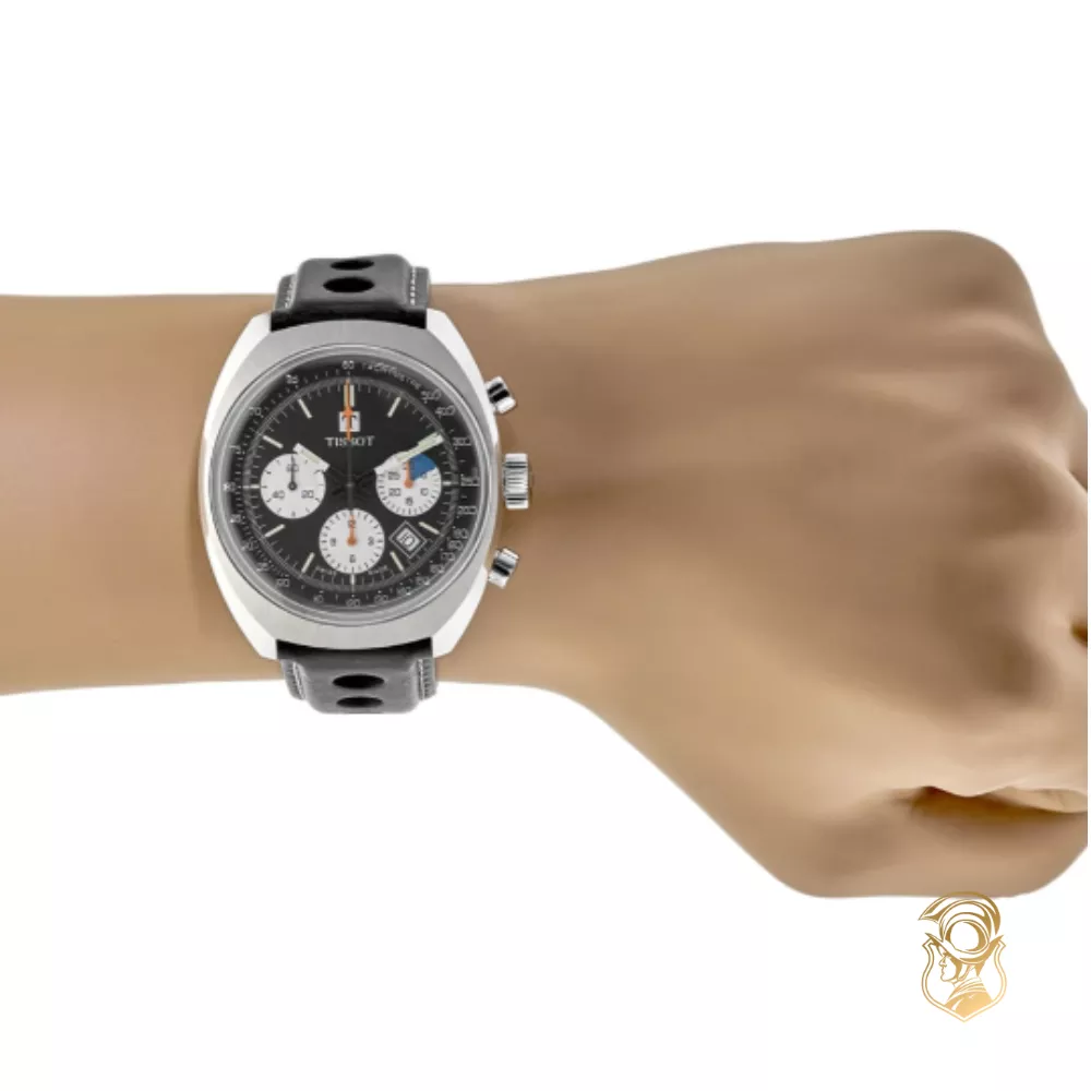 Tissot Heritage T124.427.16.051.00 Silver Tone Watch 43mm
