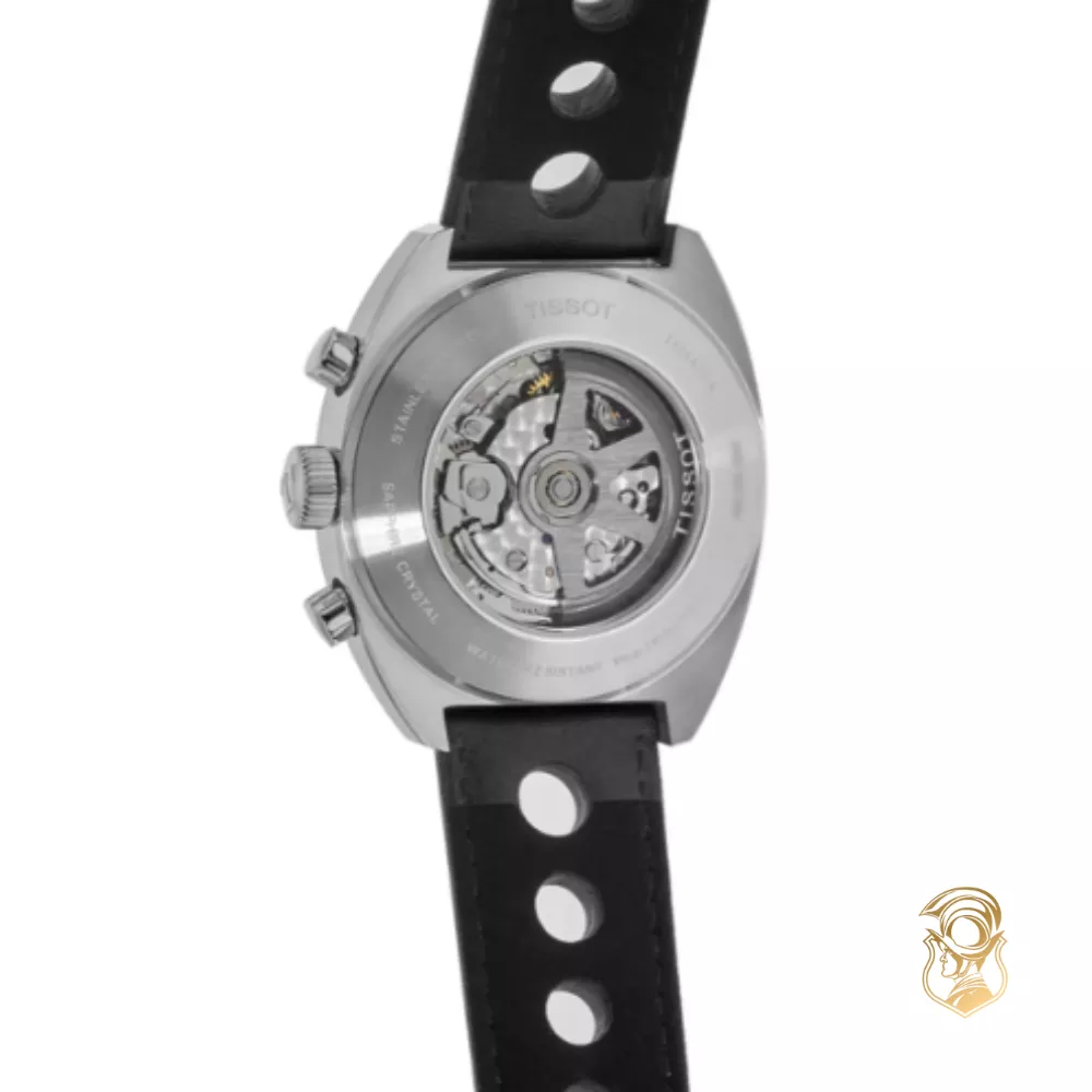 Tissot Heritage T124.427.16.051.00 Silver Tone Watch 43mm