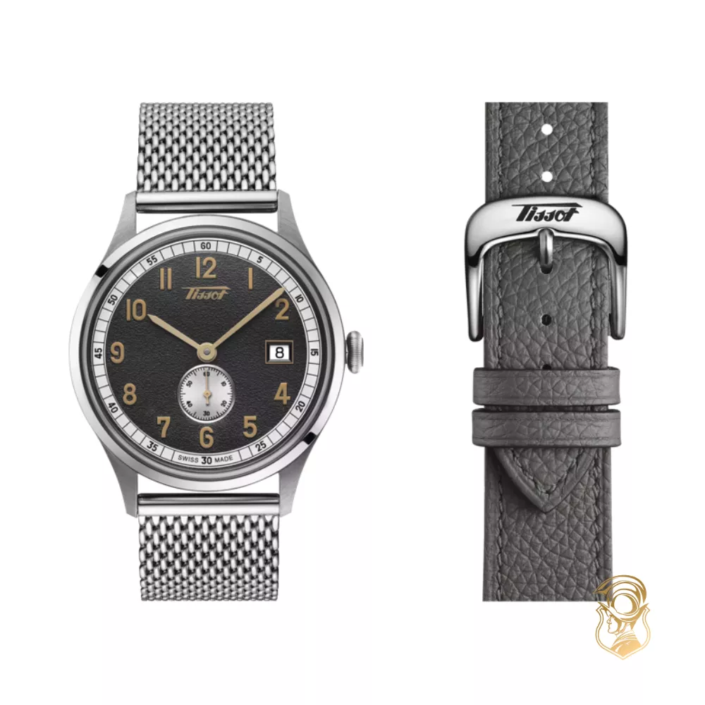 Tissot Heritage T142.428.11.082.00 Small Second 1938 Watch 39mm