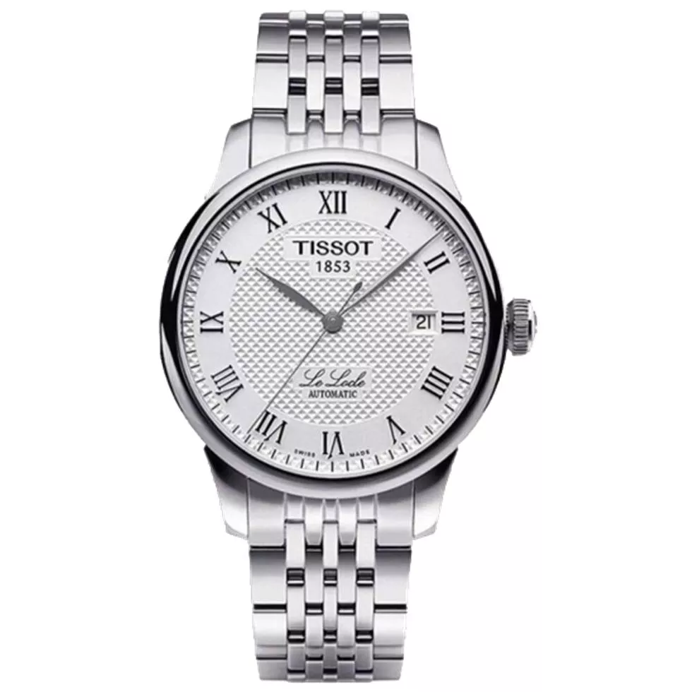 Tissot Le Locle T41.1.483.33 Textured Watch 39mm