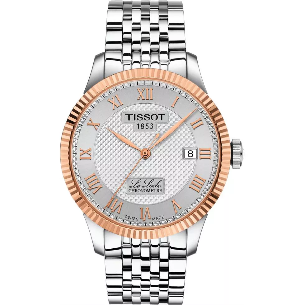 Tissot Le Locle T932.408.41.033.00 Two - Tone Watch 39.3mm