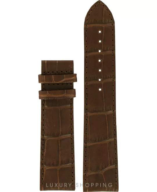 Tissot Luxury XL Brown Leather Strap 22/20mm