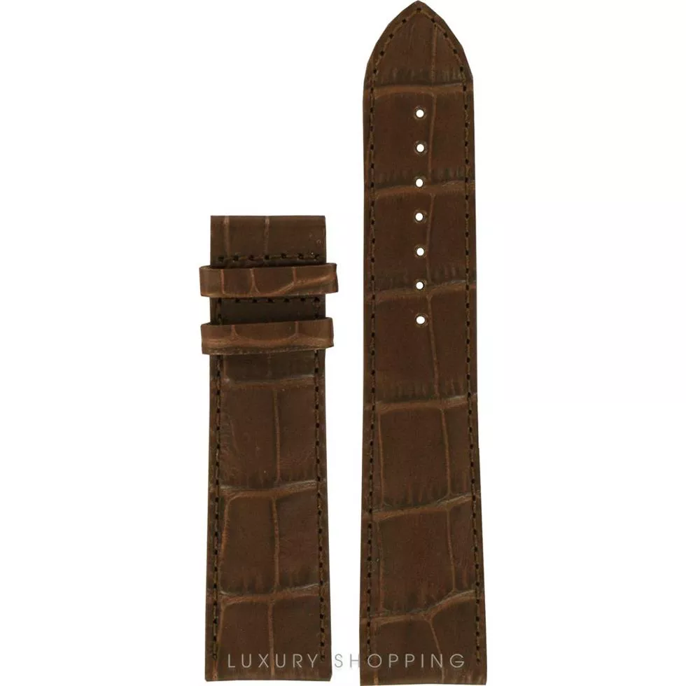 Tissot Luxury XL Brown Leather Strap 22/20mm