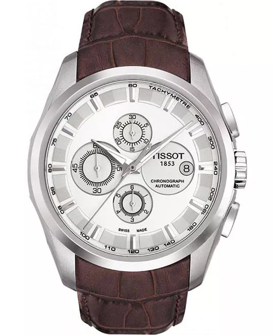 Tissot Couturier T035.627.16.031.00 White Watch 43mm