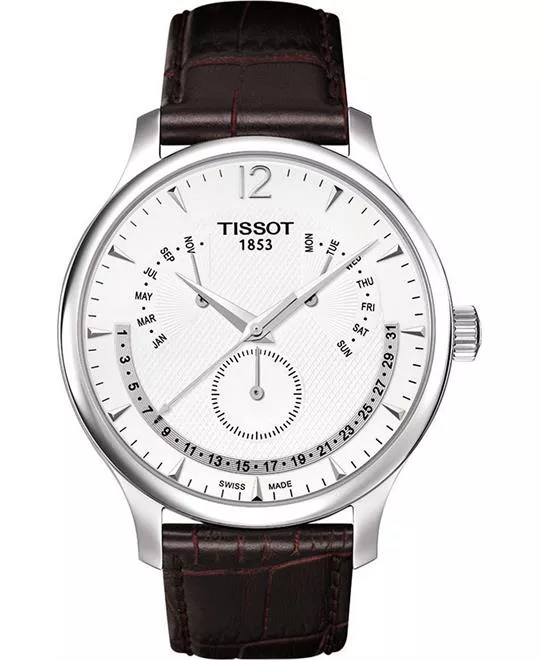 Tissot Tradition T063.637.16.037.00 Swiss Leather 42mm
