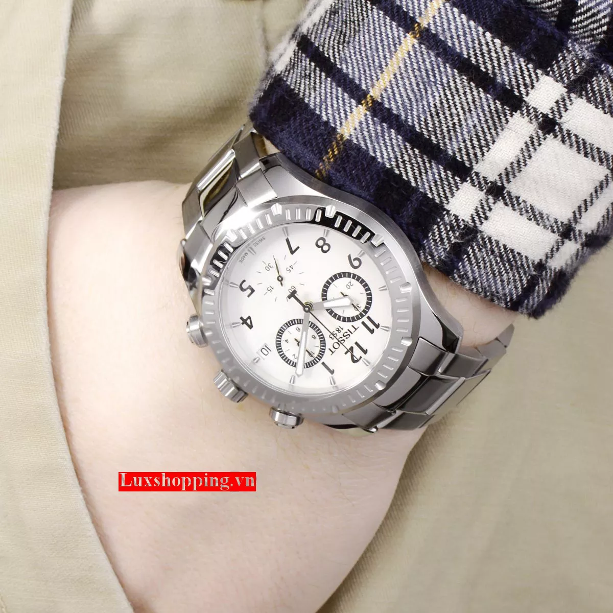 TISSOT V8 T039.417.11.037.00 Swiss Watch 43mm 