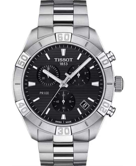 Tissot Pr 100 Sport T101.617.11.051.00 Watch 44MM